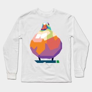 Duck Pathetic Meme Long Sleeve T-Shirt